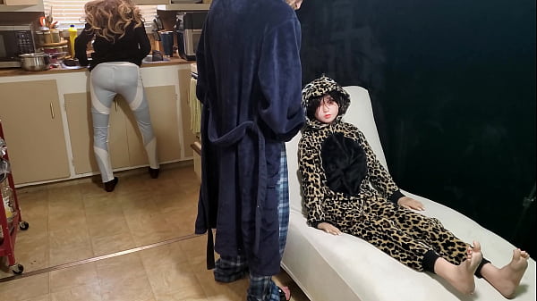 Don’t Get Caught Fucking Doll While Moms Making Breakfast! (4k-UHD)