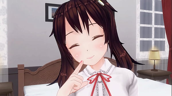 無修正アニメ いもーとが初めてのフェラでオナサポASMR