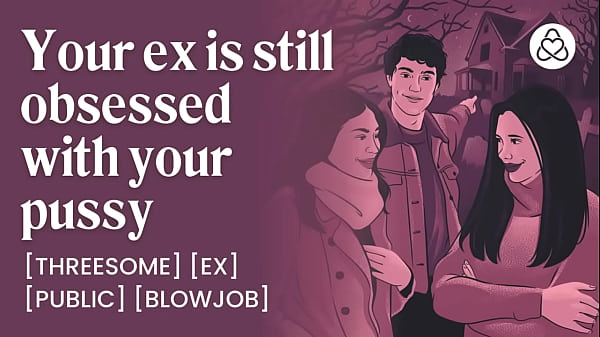 I fucked my girlfriend and her lesbian ex | Real couple | Amateur threesome | ASMR Porn