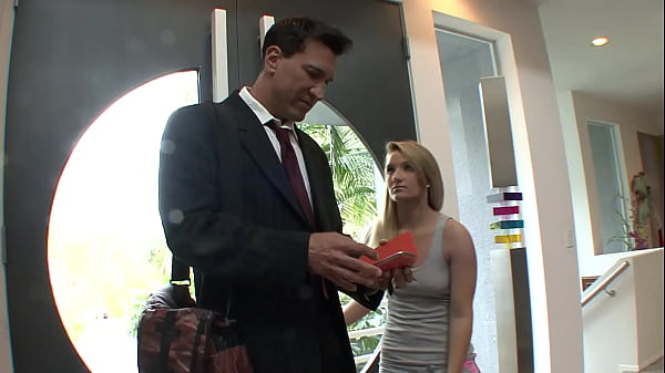 Cali Carter Goes Down On Her Much Older Step Daddy